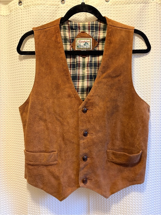 Harpurs Other - Suede Leather Vest